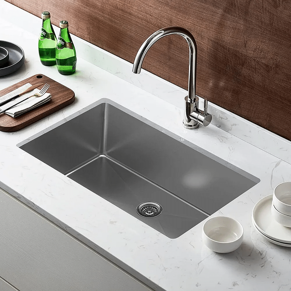 Carysil Double Bowl Kitchen Sink, Single