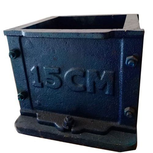 Cast Iron 15 Cm Cube Mould CI, Size: 150 * 150 * 150