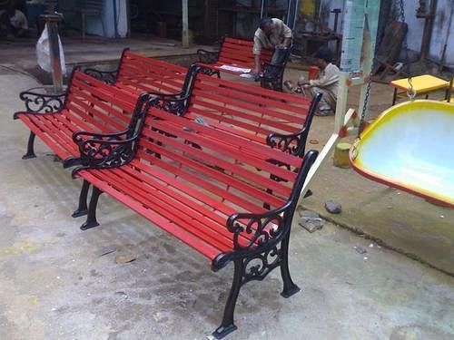 Cast Iron Garden Bench