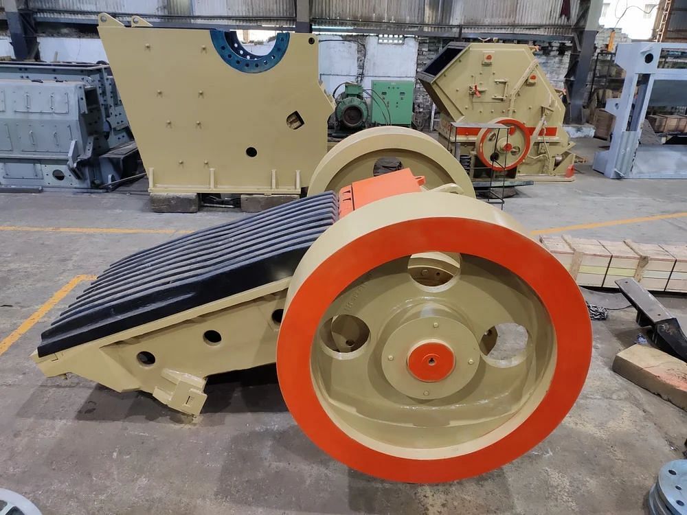 Cast Iron Jaw Crusher Single Toggle