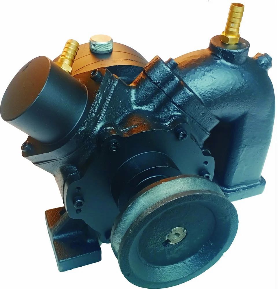 Cast Iron Pulsator Milking Machine Vacuum Pump, Capacity: Two Bucket