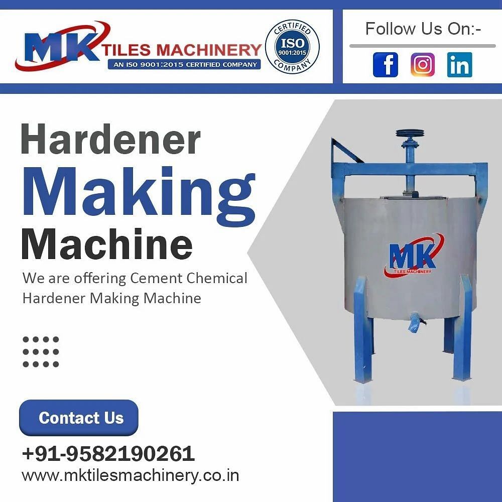 Cement Hardener Machine