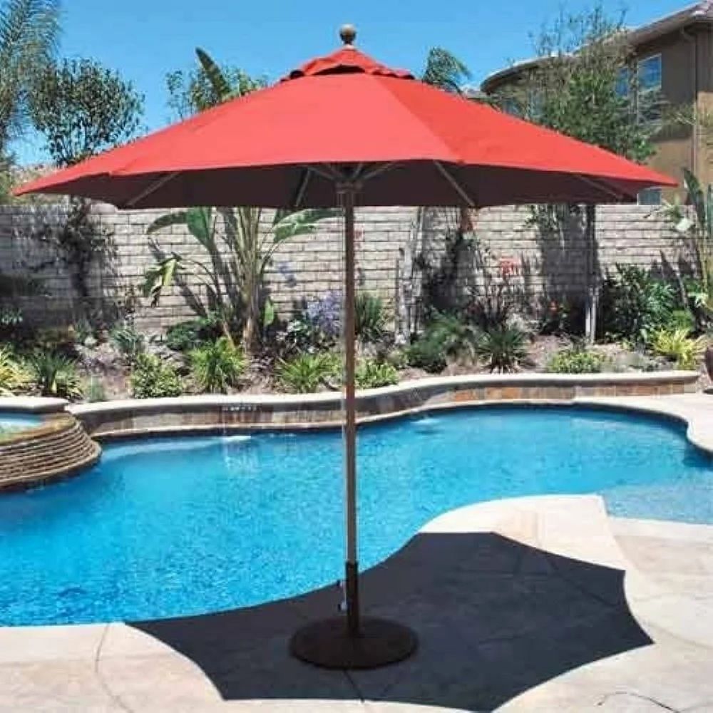 Centre Pole Swimming Pool Umbrella