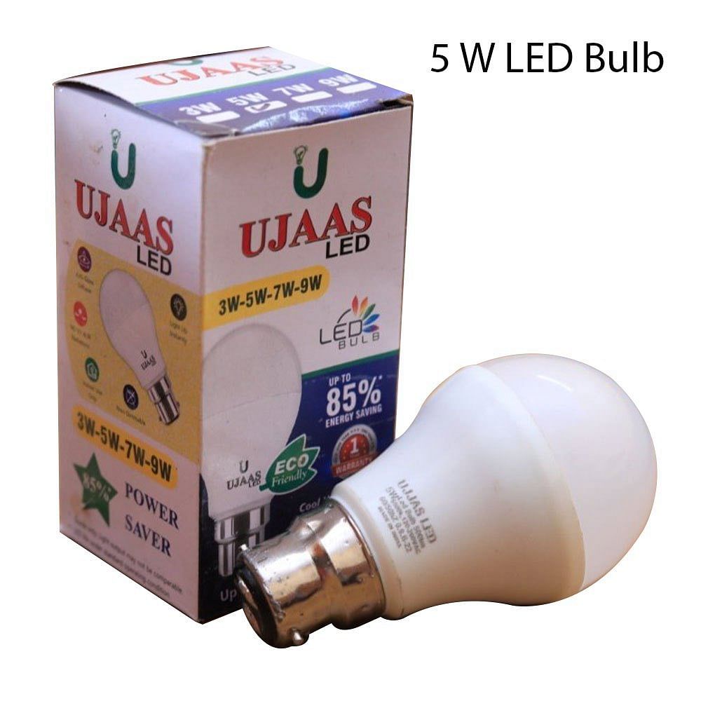 Ceramic 9w Led Bulb, Cool daylight, 9watt