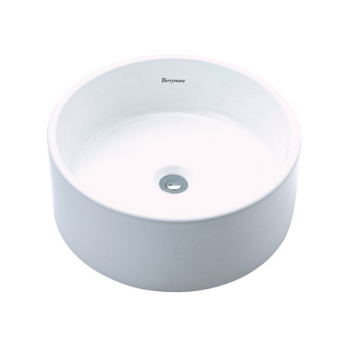 Ceramic White Parryware Wash Basins - Celico-Round, For Bathroom