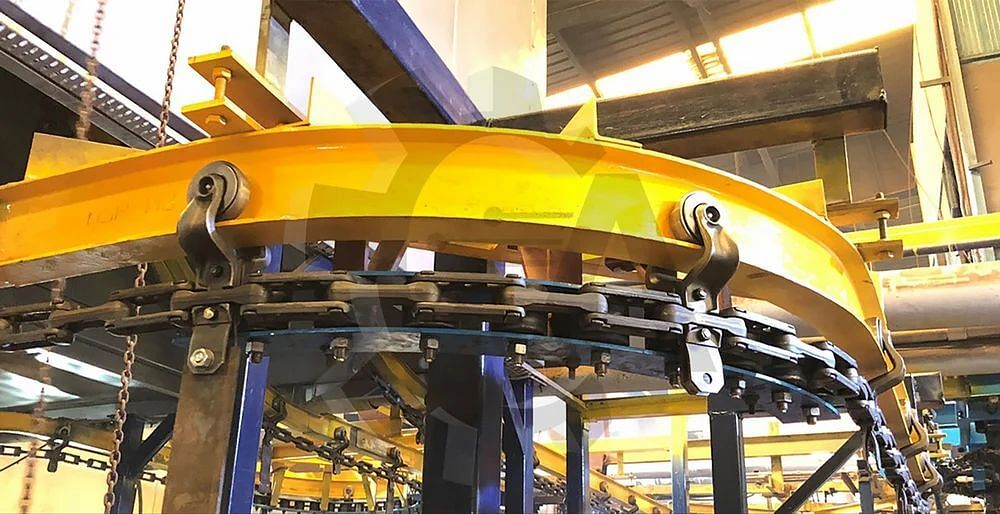 Chain Overhead Conveyor System, Fully Automation, Automation Grade: Automatic