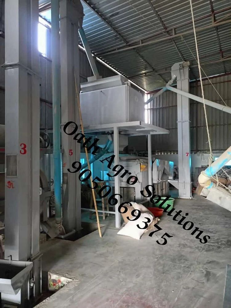 CHANA SEED CLEANING GRADING 5Tph unit, For Industrial