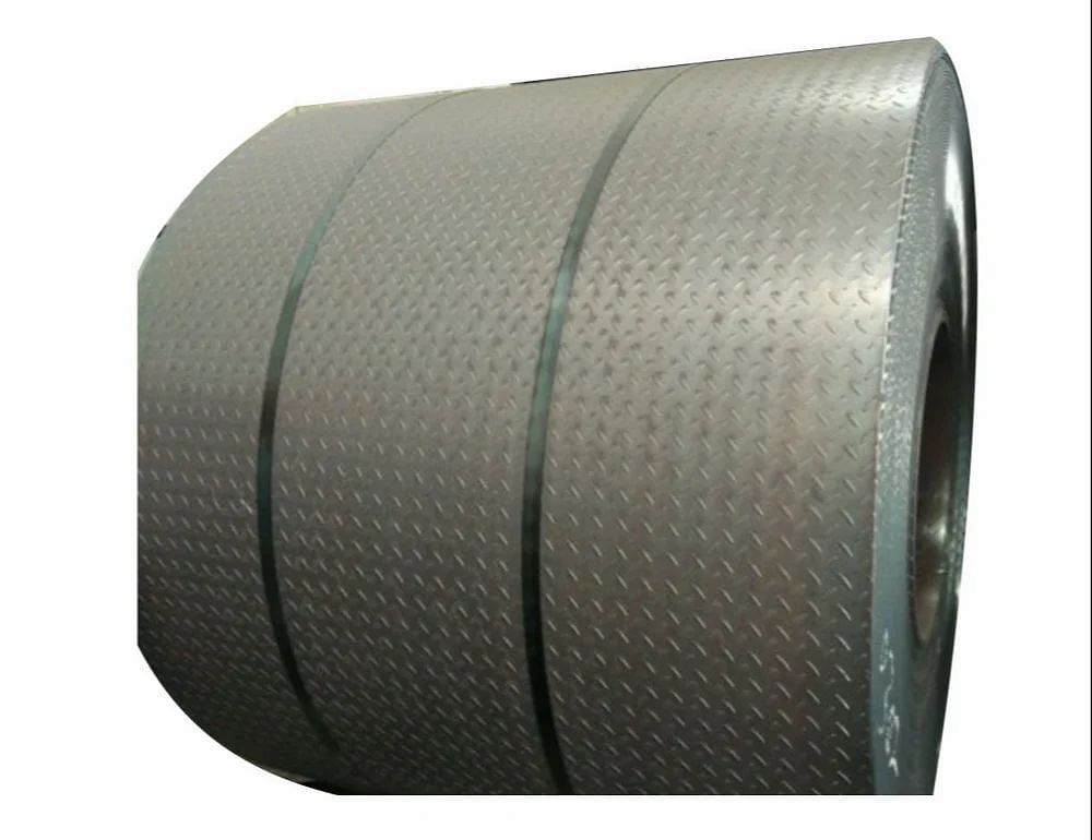 Checkered Coil Sheet, For Construction, Thickness: 4 mm