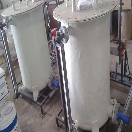 Chemicals/Oils Mild Steel Chemical Dosing Tank, Storage Capacity: 50-1000 L