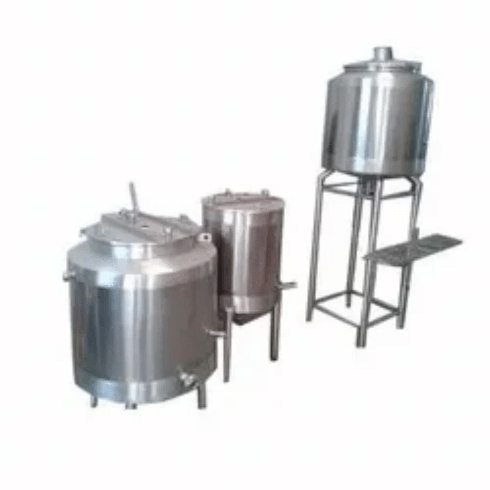 Chemicals/Oils Stainless Steel Tank, For Industrial, 100-150 psi