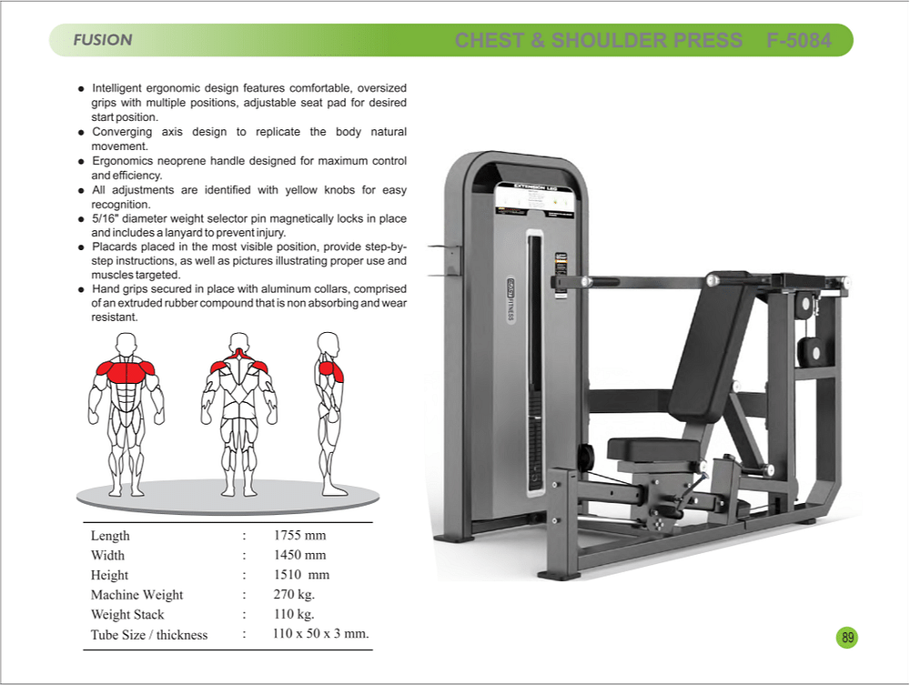 Chest And Shoulder Press Machine