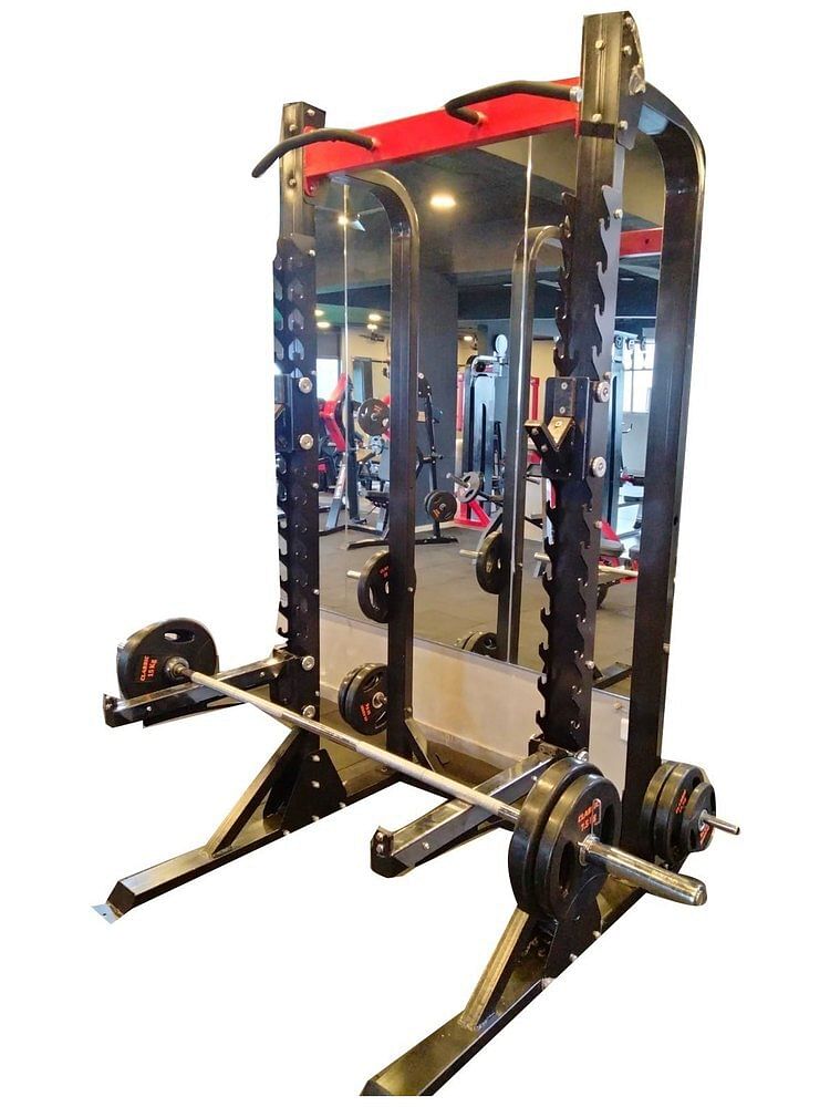 Chest Commercial MS Black Half Rack, Weight: 127Ibs