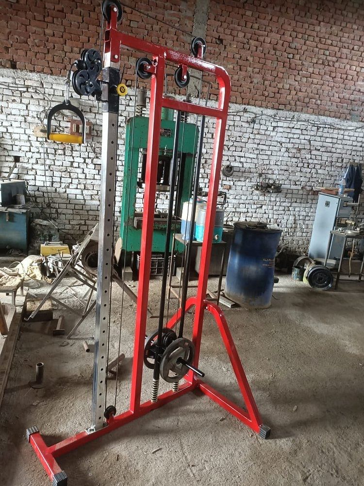 Chest Personal Single Cable Pulley Machine, Weight: 150Kg