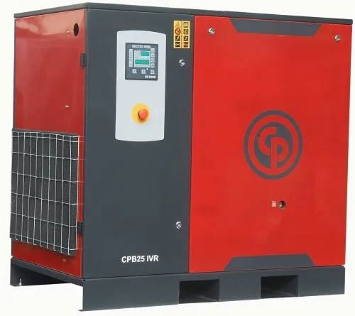 Chicago Pneumatic 21 - 50 cfm 40 HP Screw Air Compressor