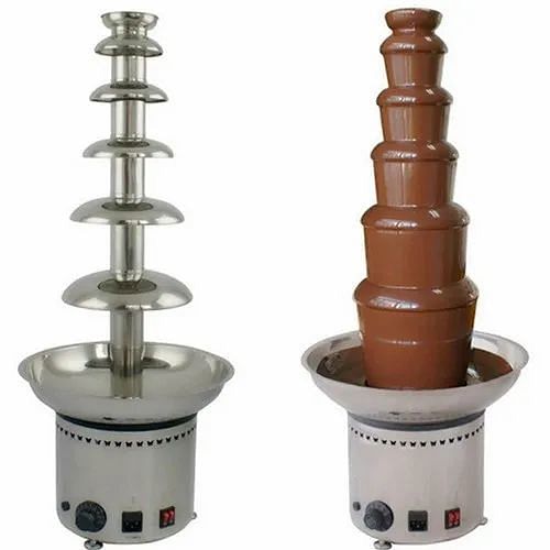 CHOCOLATE FOUNTAIN, Capacity: 4KGS, Size: 39*39*71CM