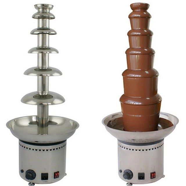 Chocolate Fountain Machine, Capacity: 4KGS, Size: 39*39*71CM