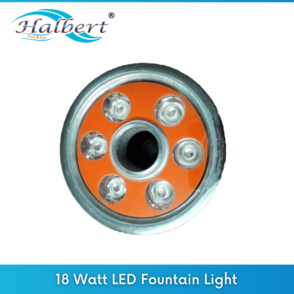 Chrome 18 Watt LED Fountain Light