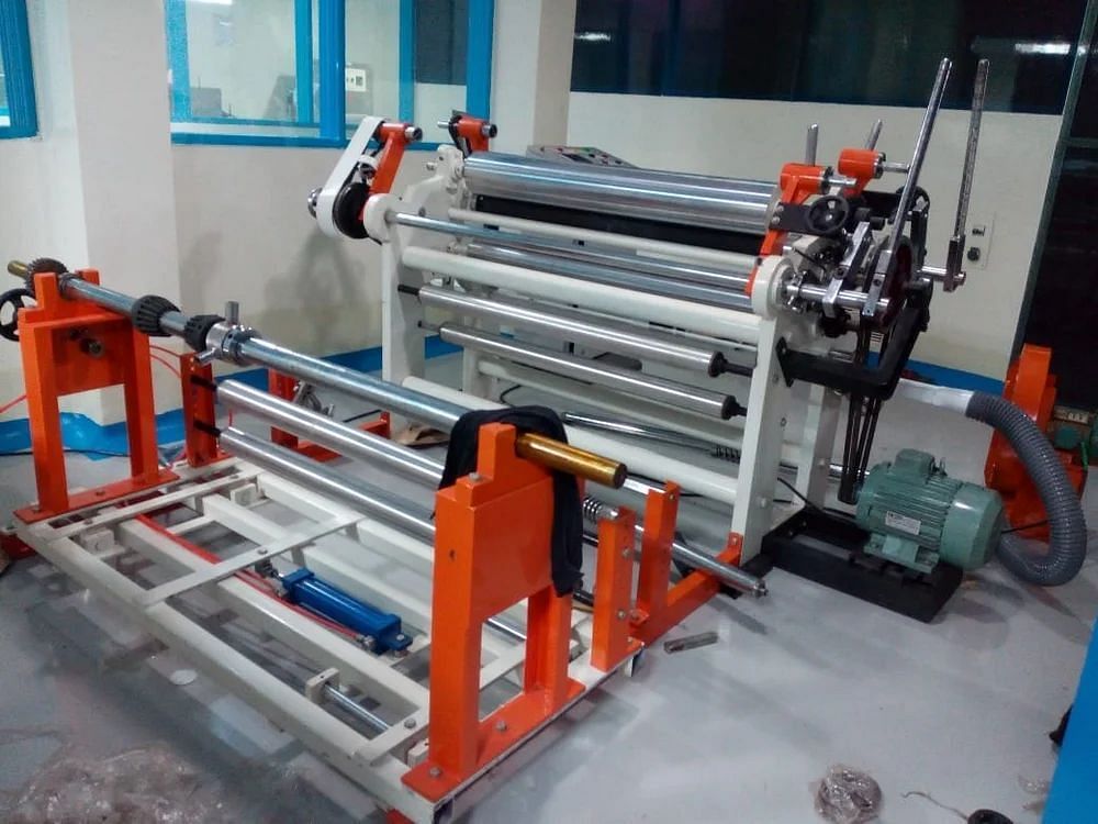 Ci Casting Body Drum Slitting Rewinding Machine for Paper