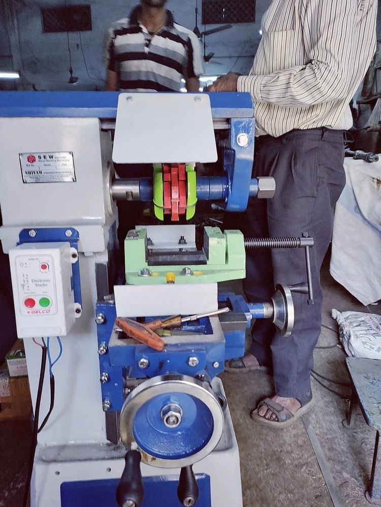 C.i Casting. Cricket Bat Slotting Machine