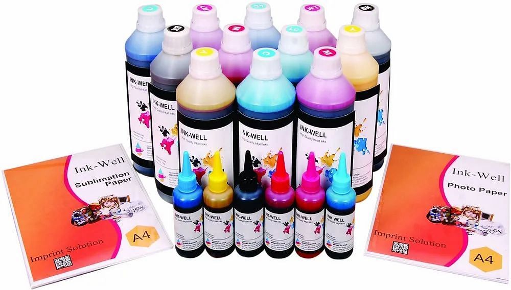 C/m/y/k INK-WELL Inks For HP 4615, Pack Size: 100 Ml, 1 Kg