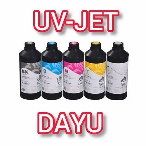 CMYK W LC LM V Uv Print Ink, Plastic Botels, Packaging Size: 500ml