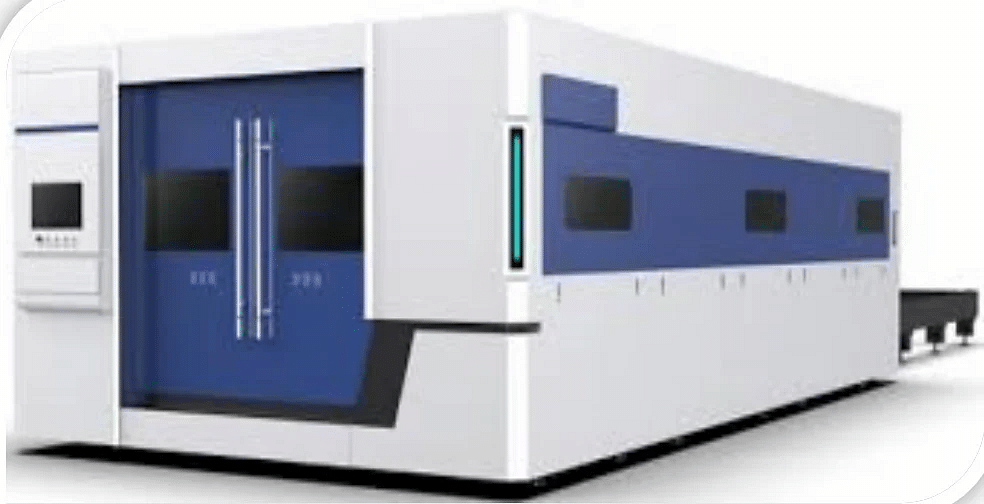 CNC Closed Body Fiber Laser Cutting Machine 3.0 Kw To 12.0 Kw