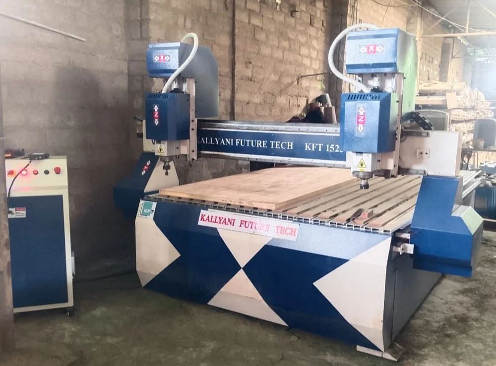 CNC Router Double Head 1925 A2 Machine, 6 kW