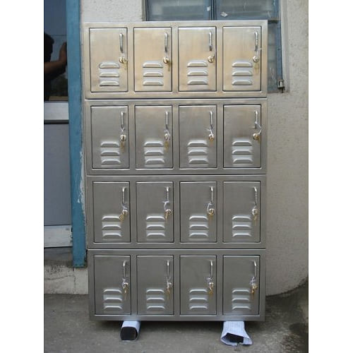 Coin Lock Stainless Steel Lockers, For School