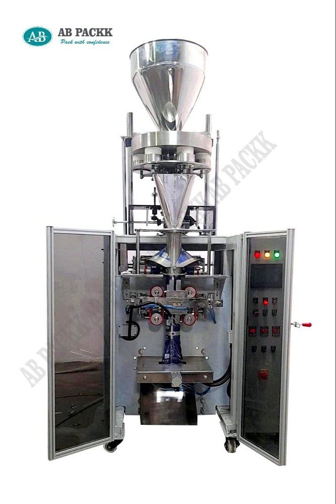 Collar type cup fillerTea Pouch Packaging Machine, 2-3 kw, Model Name/Number: AB-300