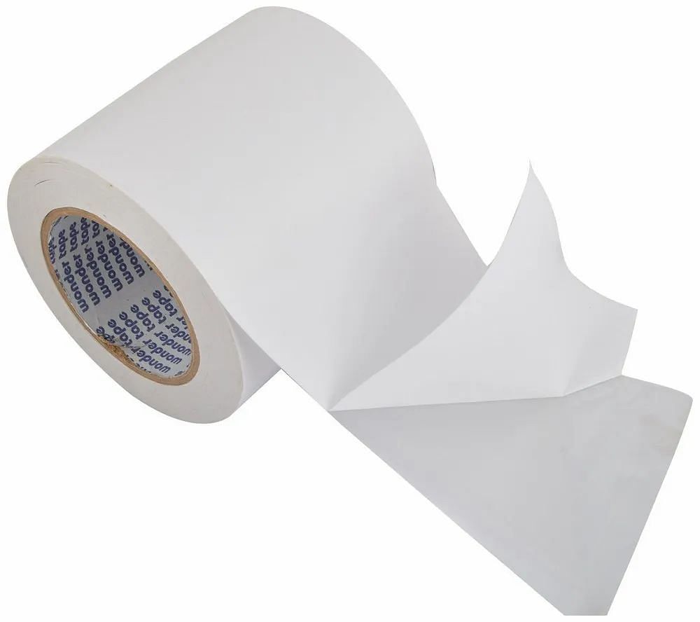 Color: White Dual Side Sticky Roll 12""