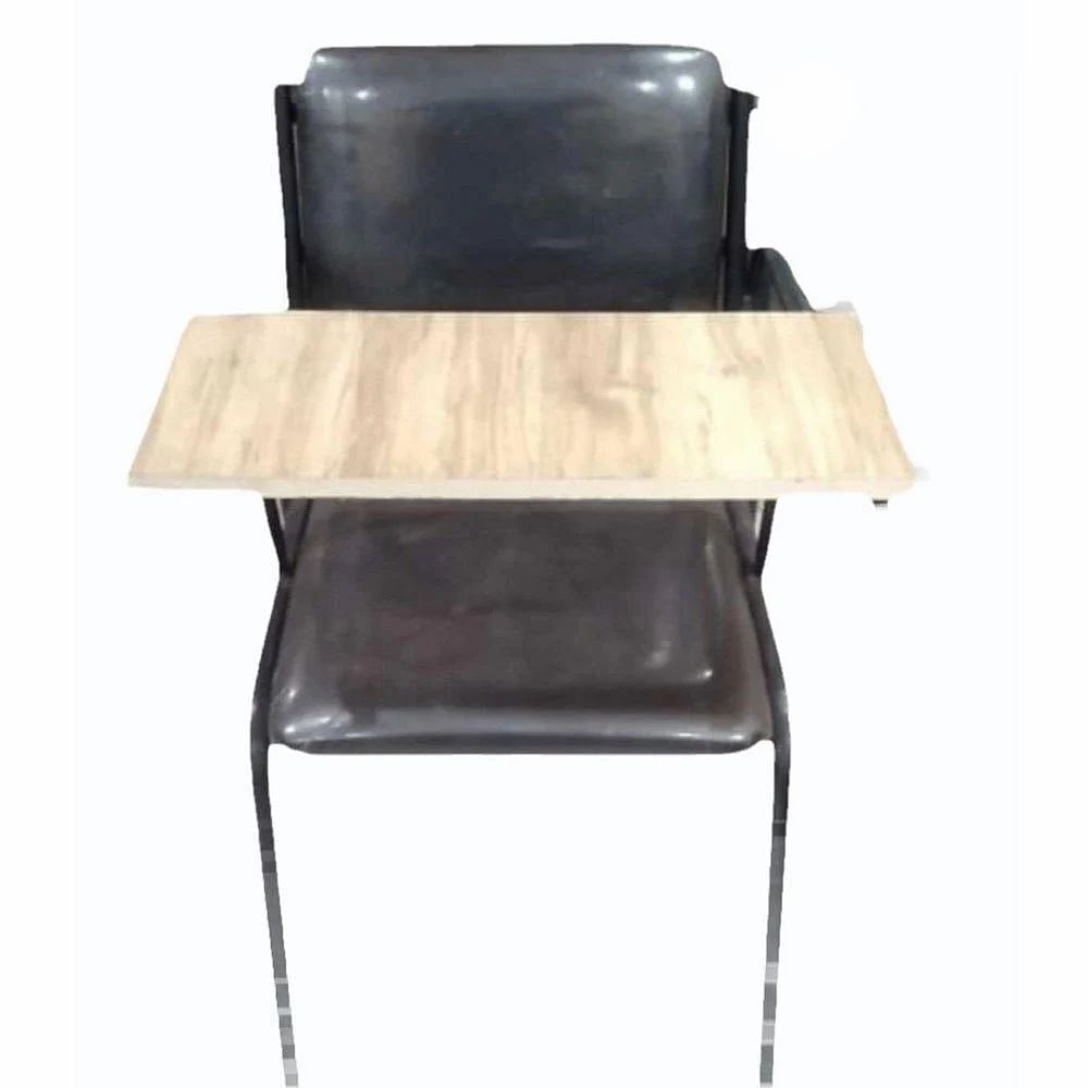 Comfort Black Writing Pad Chair, For Used In Institutes