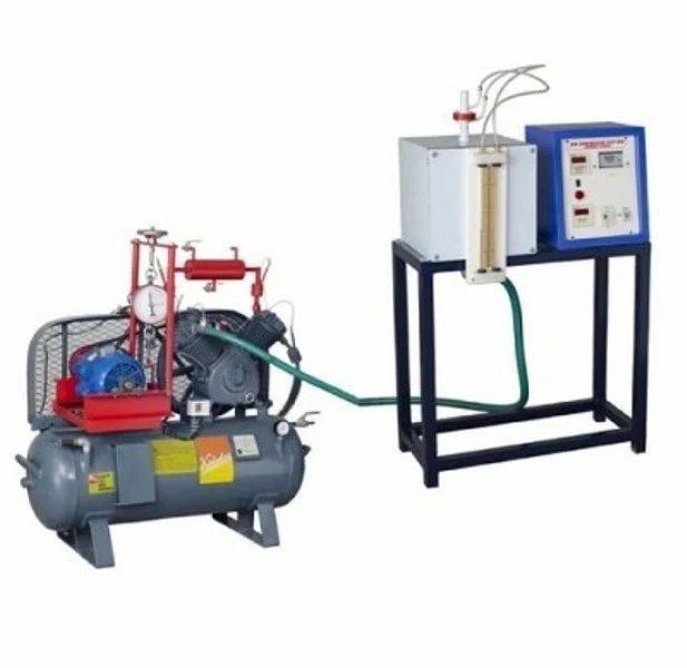 COMPUTERIZED TWO STAGE AIR COMPRESSOR TEST RIG, For Laboratory Usage