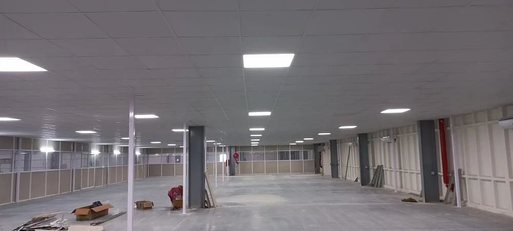 Concealed Grid AluminiumCeiling Aluminium False Ceilings, Dimension: 500, Thickness: 8 mm