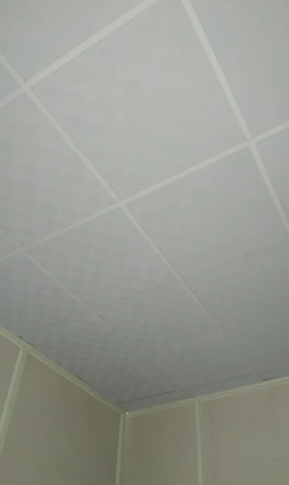 Concealed Grid Color Coated 8mm White Aluminium False Ceiling