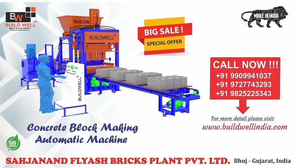 Concrete Block Making Machine