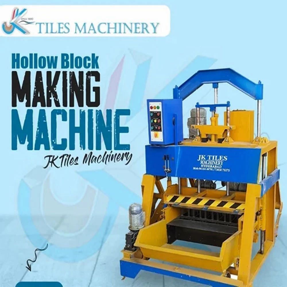 Concrete Hollow Block Making Machine