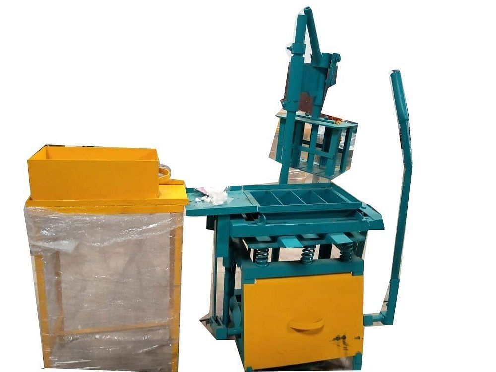 Concrete Hollow Manual Brick Making Machine