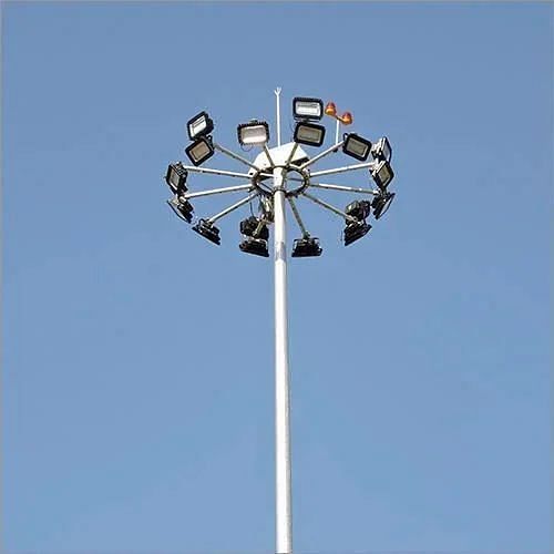 Cool White 20 Meter High Mast Lighting System, For Highways