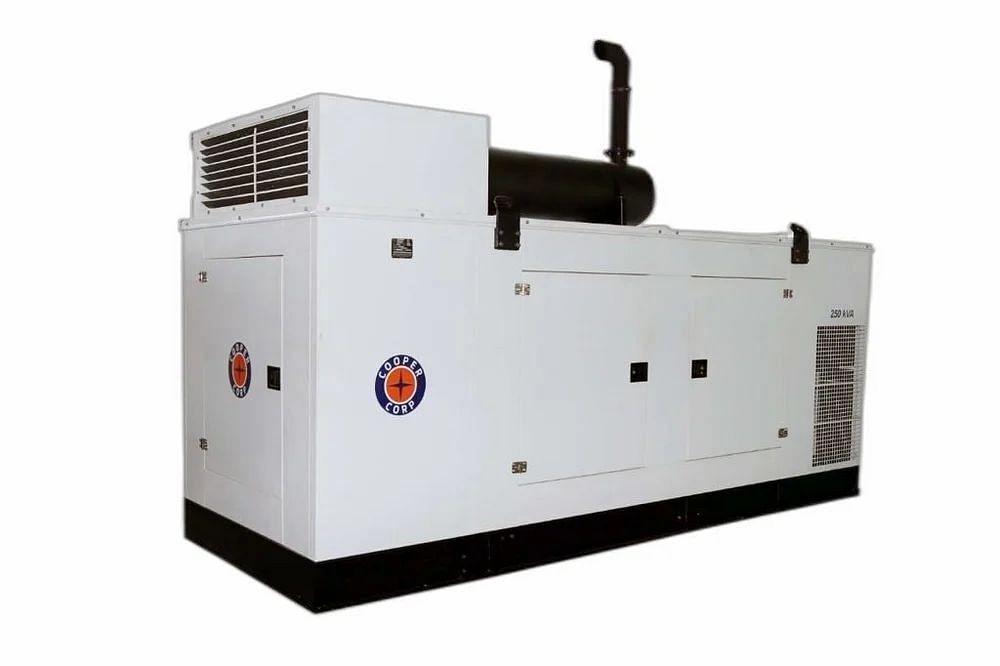 Cooper Make 200KVA Silent DG set, 3-Phase