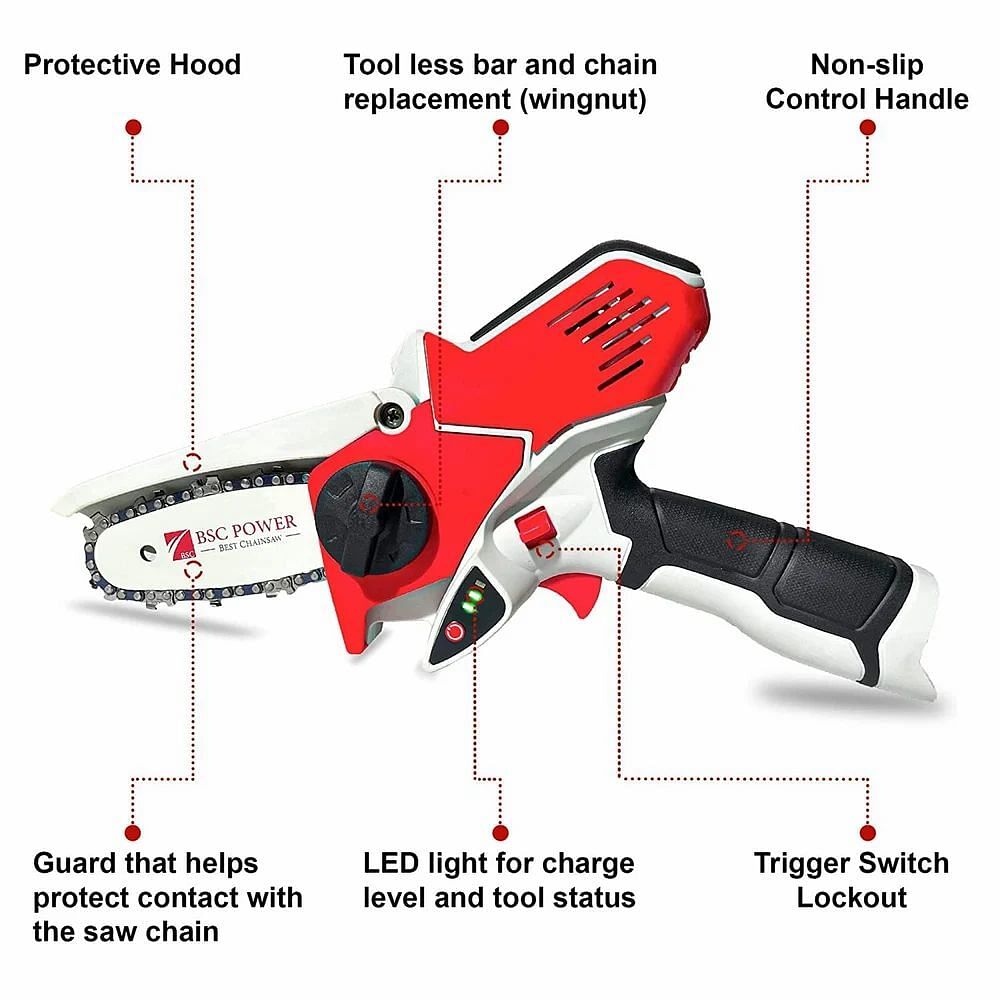 Cordless Chainsaw Machine