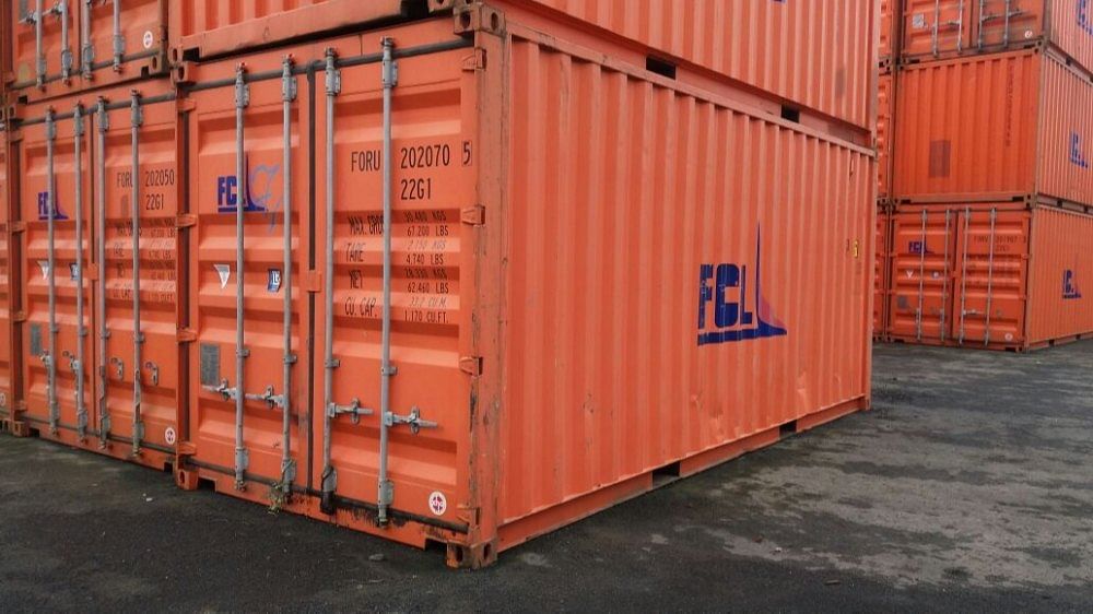 Corten Steel 20 & 40 Ft Marine Container