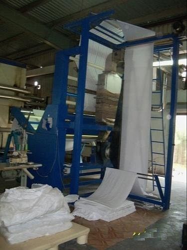 Cotton Mild Steel Fabric Gumming Slitting Machine, For Textile Industries, 10HP