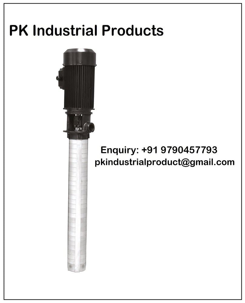 Coupled-shaft Multistage Vertical Coolant Pump Semi-Open Impeller Type, >10 HP, Model Name/Number: Pk