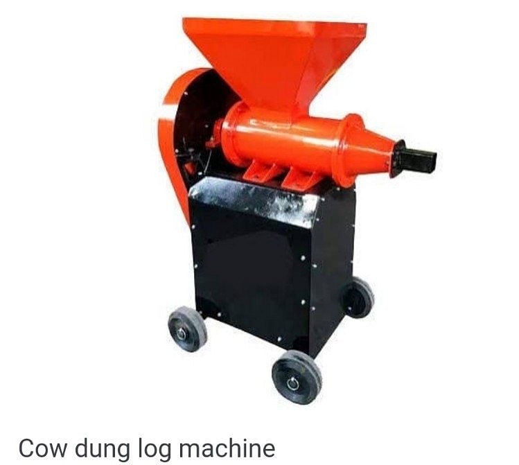 Cow Dung Log Machine