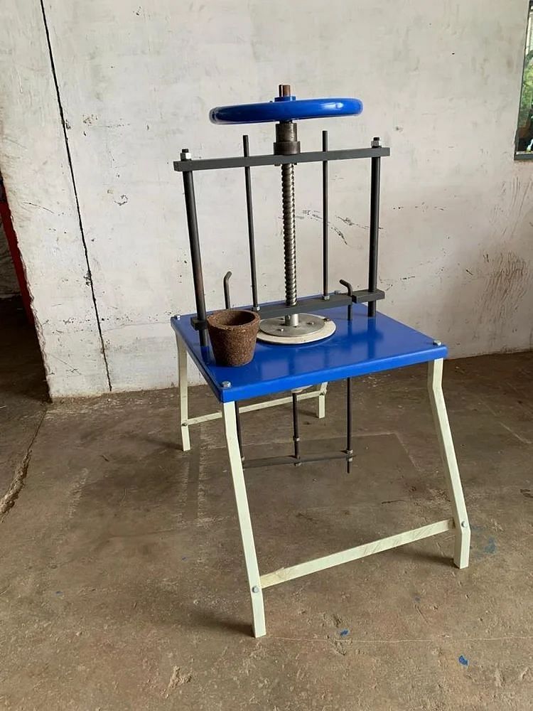 Cow Dung Pot Making Machine