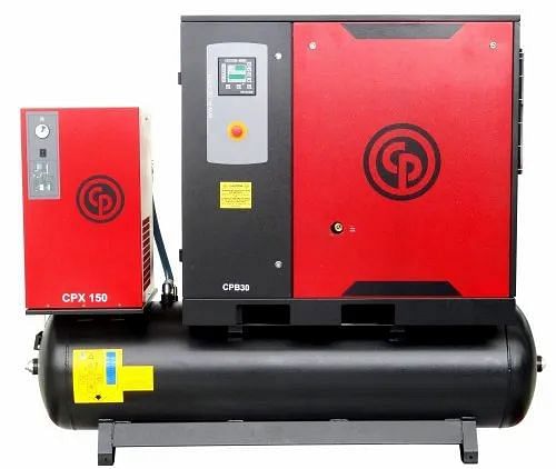 Cp 10 HP Chicago Pneumatic Oil Free Air Compressor