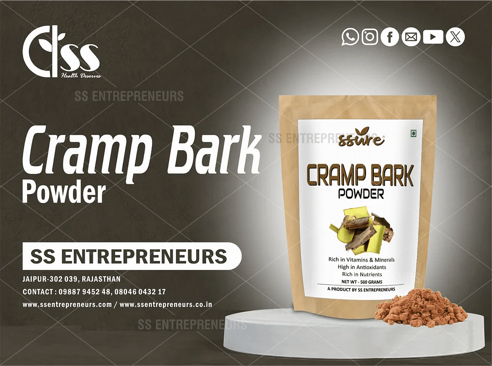 Cramp Bark Powder, 1 kg