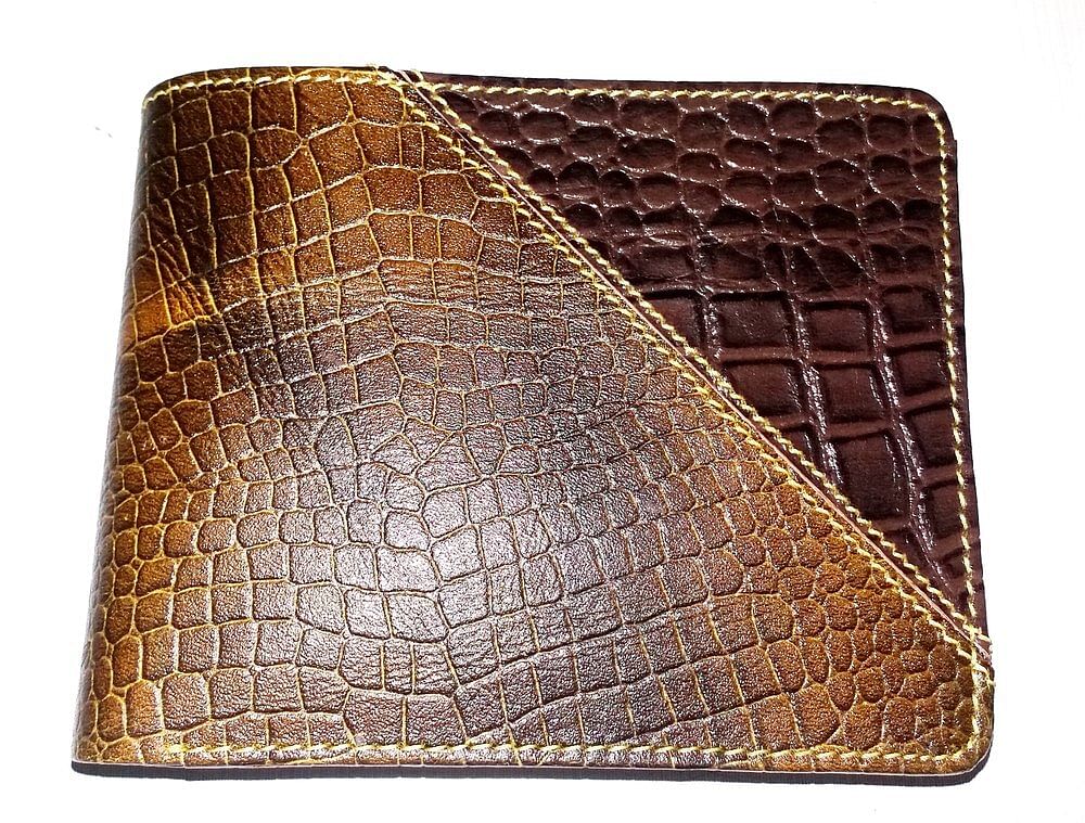 Crocodile Leather Wallet