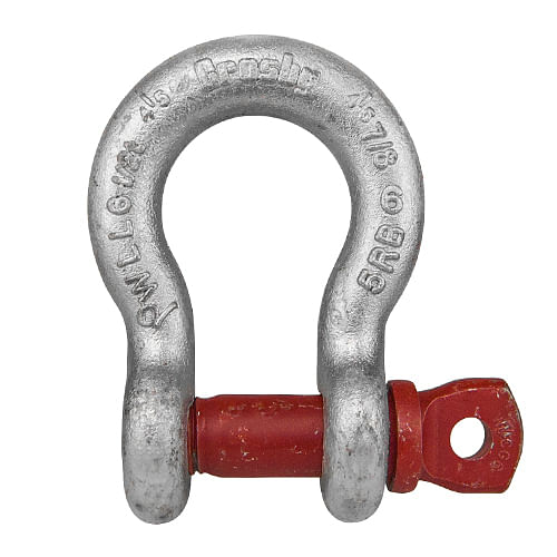 Crosby 213 Round Pin Carbon Anchor Shackles