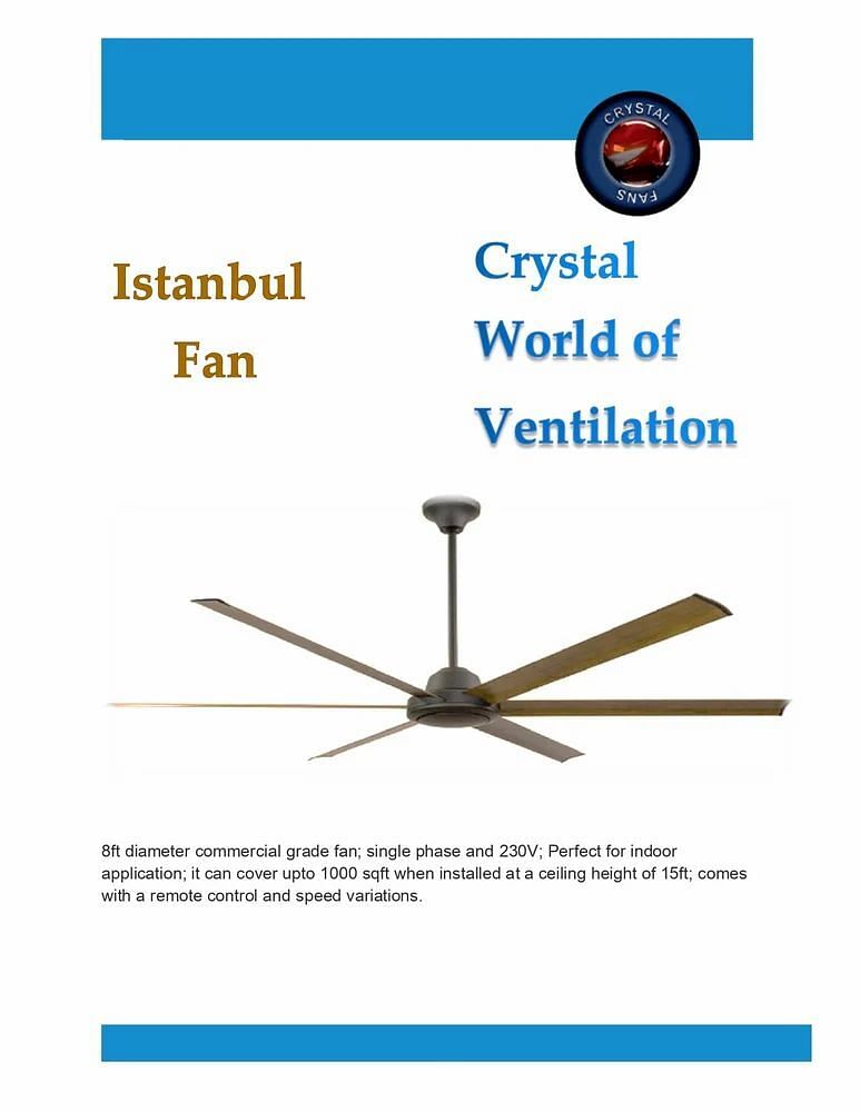 Crystal 8 Ft Bldc Ceiling Fan